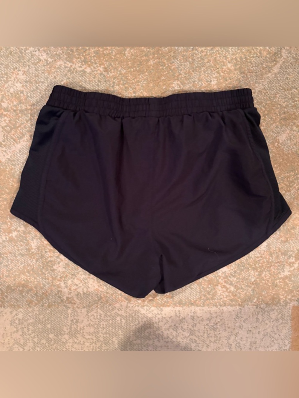 Under Armour HeatGear Lined Running Shorts Women’s Small Black Loose Fit - Picture 2 of 6